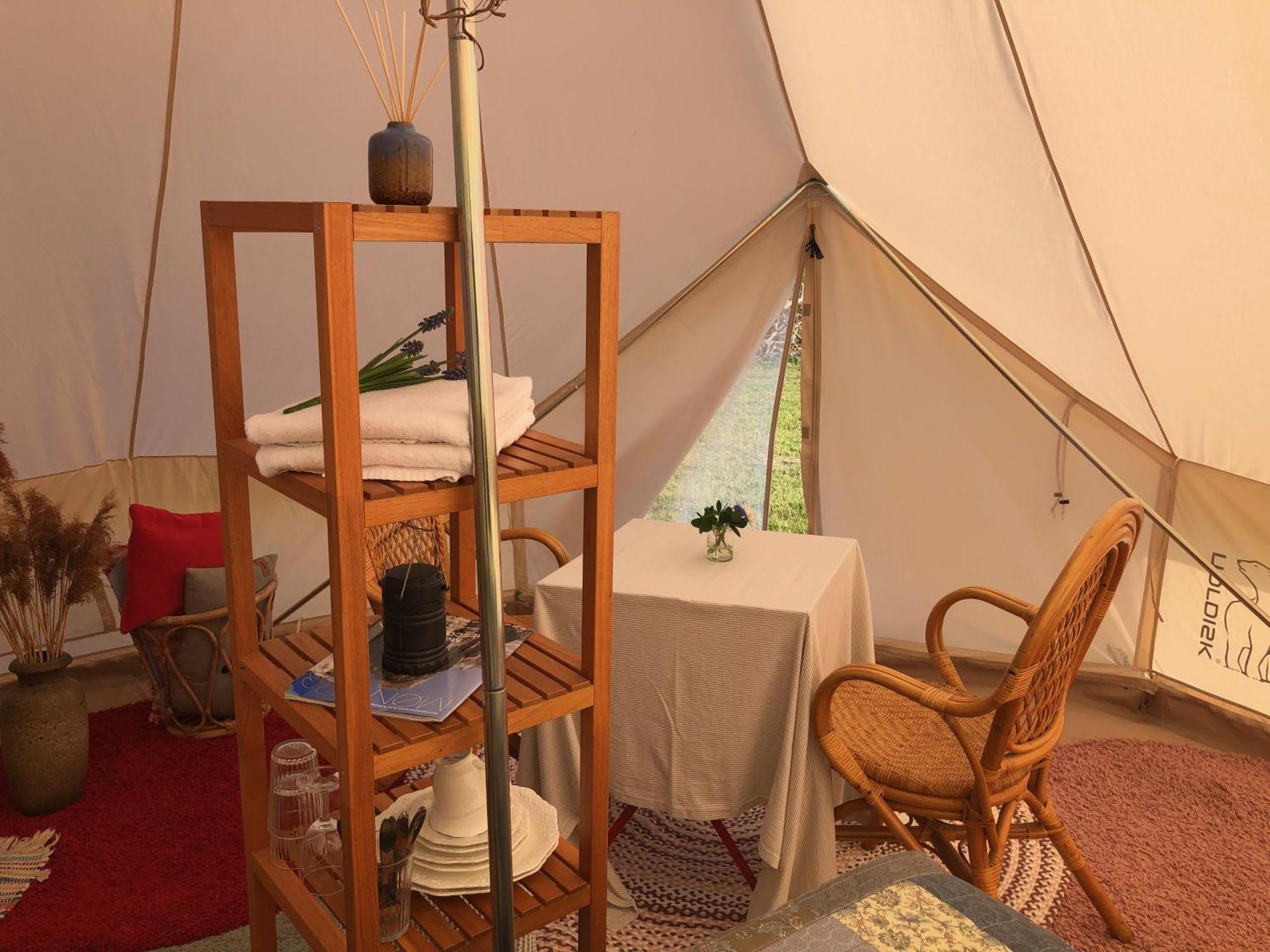 מלון סטגה Helles Have Glamping מראה חיצוני תמונה