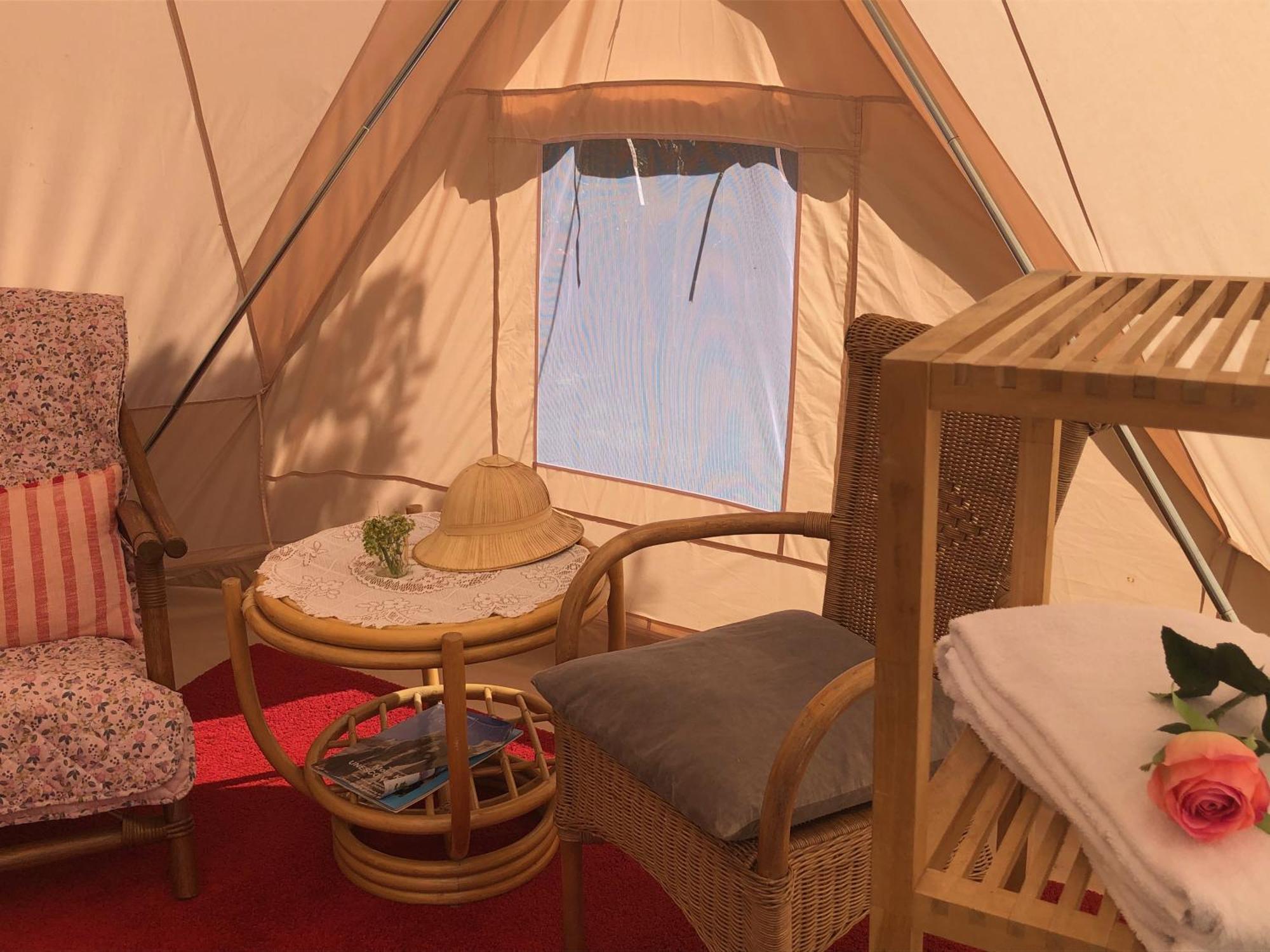 מלון סטגה Helles Have Glamping מראה חיצוני תמונה